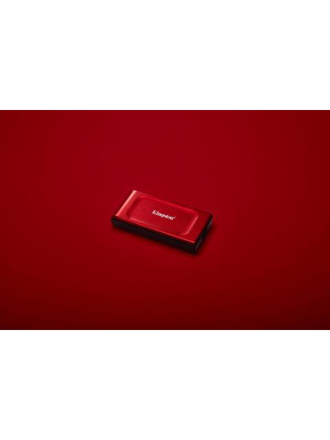 SSD EXTERNO KINGSTON XS1000 1TB USB C ROJO - Imagen 7