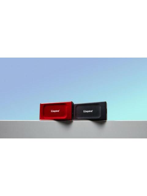 SSD EXTERNO KINGSTON XS1000 1TB USB C ROJO - Imagen 9
