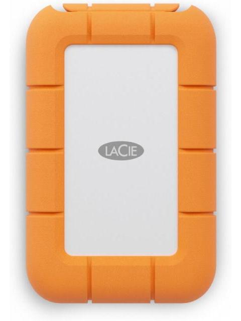 SSD EXTERNO LACIE RUGGED MINI SSD 2TB USB C NARANJA-PLATA - Imagen 4