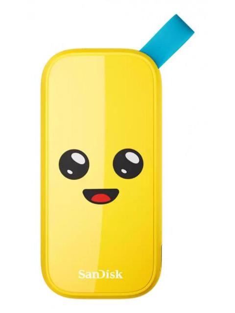 SSD EXTERNO SANDISK FORTNITE BANANO 2 TB USB-C AMARILLO - Imagen 2