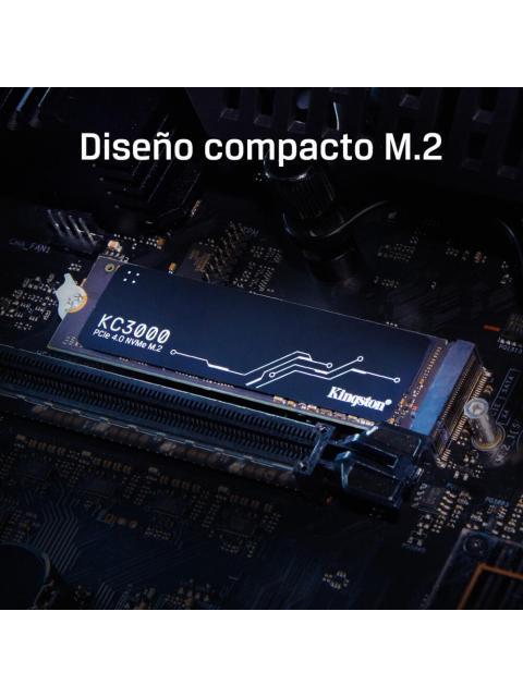 SSD KINGSTON KC3000 NVME 2048GB PCI EXPRESS 4.0 M.2 - Imagen 7