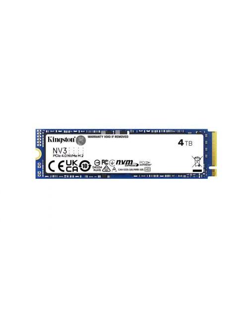 SSD KINGSTON NV3 NVME 4TB M.2 5000 MB-S ESCRITURA 6000 MB-S LECTURA PCI EXPRESS 4.0 - Imagen 3