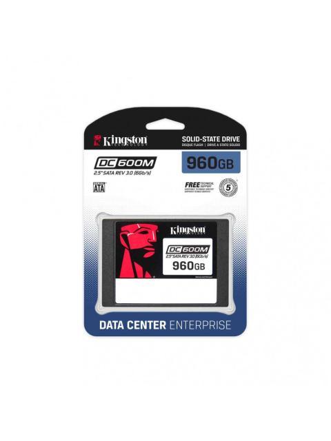 SSD PARA SERVIDOR KINGSTON DC600M 960GB SATA III 2.5 7MM - PARA SU USO EN SERVIDOR REQUIERE SNA-BR2-35 - Imagen 3