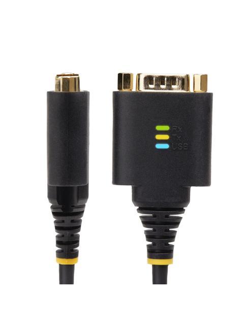 STARTECH ADAPTADOR 2X RS-232 MACHO - USB MACHO 60CM NEGRO-GRIS - Imagen 2