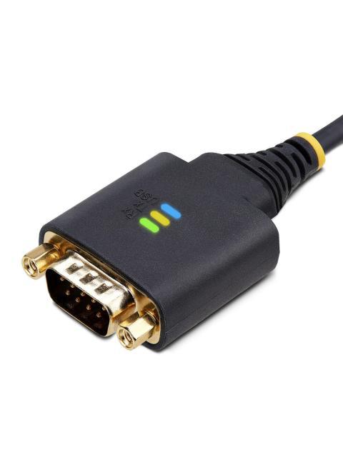 STARTECH ADAPTADOR 2X RS-232 MACHO - USB MACHO 60CM NEGRO-GRIS - Imagen 7