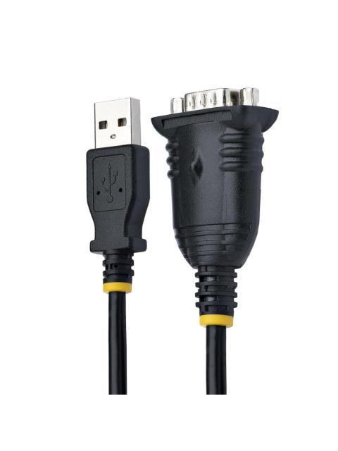 STARTECH ADAPTADOR BD9 RS-232 MACHO - USB MACHO 914.4CM NEGRO - Imagen 2