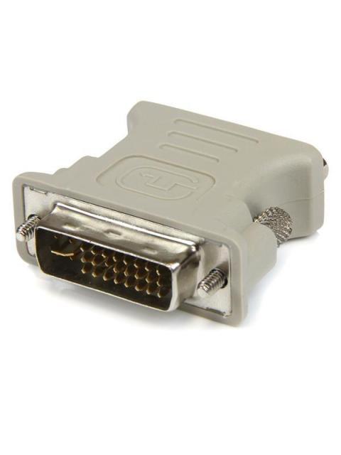 STARTECH  ADAPTADOR CONVERSOR DVI-I A VGA DVI-I MACHO - DB15 HEMBRA BLANCO - Imagen 3