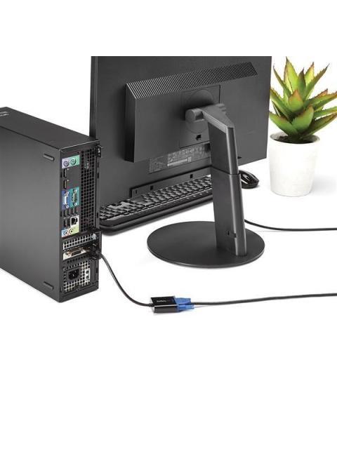 STARTECH ADAPTADOR CONVERTIDOR DISPLAYPORT MACHO - VGA HEMBRA 10CM NEGRO - Imagen 4