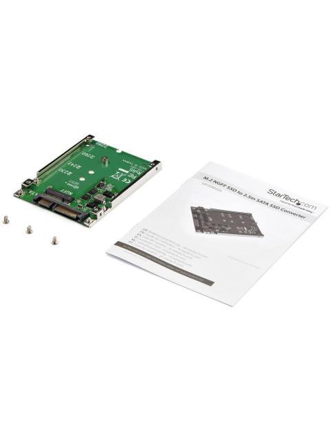 STARTECH ADAPTADOR CONVERTIDOR SSD M.2 NGFF A SATA DE 2.5 6 GBIT-S PARA DISCO DURO - Imagen 2