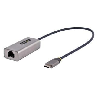 STARTECH  ADAPTADOR DE RED GIGABIT ETHERNET USB-C 5000 MBIT-S GRIS-NEGRO