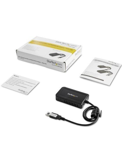 STARTECH  ADAPTADOR DE VIDEO EXTERNO USB2VGAE3 USB A VGA 1920 X 1200 PIXELES NEGRO - Imagen 7
