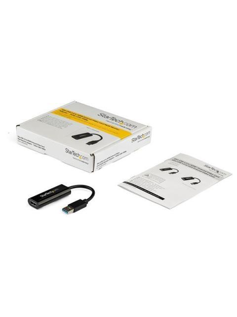 STARTECH ADAPTADOR DE VIDEO USB 3.0 MACHO - HDMI HEMBRA NEGRO - Imagen 2