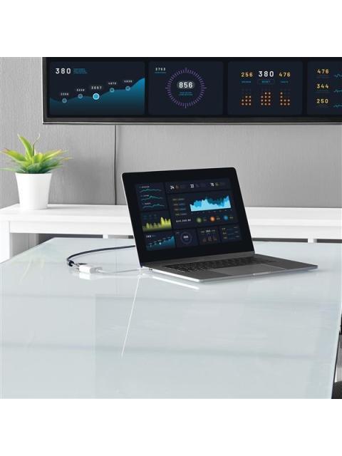 STARTECH ADAPTADOR DE VIDEO USB C - VGA BLANCO - Imagen 3