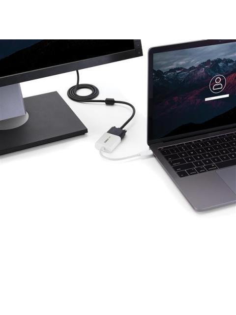 STARTECH ADAPTADOR DE VIDEO USB C - VGA BLANCO - Imagen 4