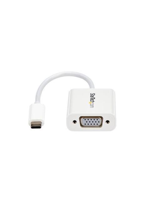 STARTECH ADAPTADOR DE VIDEO USB C - VGA BLANCO - Imagen 4