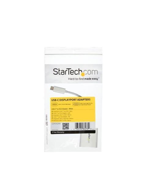 STARTECH ADAPTADOR DE VIDEO USB C - VGA BLANCO - Imagen 5