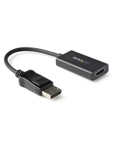 STARTECH ADAPTADOR DISPLAYPORT 1.4 MACHO - HDMI HEMBRA 4K 60HZ NEGRO