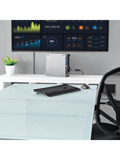STARTECH  ADAPTADOR DISPLAYPORT 1.4 MACHO - HDMI HEMBRA 4K 60HZ 21CM NEGRO - Imagen 4