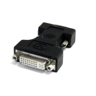STARTECH ADAPTADOR DVI HEMBRA - VGA MACHO NEGRO