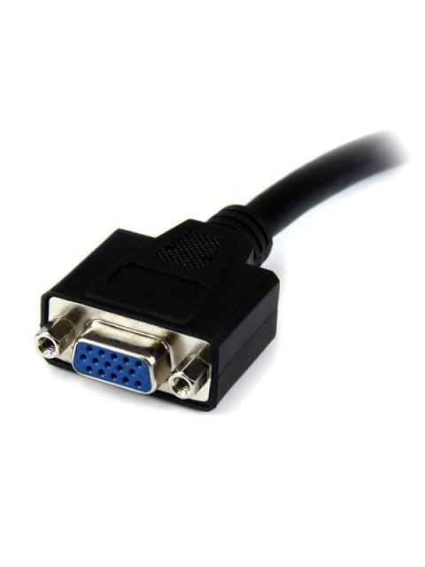 STARTECH ADAPTADOR DVI MACHO - VGA HEMBRA 20CM NEGRO - Imagen 4