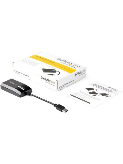 STARTECH ADAPTADOR GRAFICO EXTERNO MULTIMONITOR USB 3.0 - HDMI HD CERTIFICADO DISPLAYLINK PARA MAC-PC - Imagen 5
