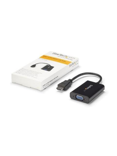 STARTECH ADAPTADOR HDMI 19-P MACHO - VGA 15-P HEMBRA NEGRO - Imagen 7