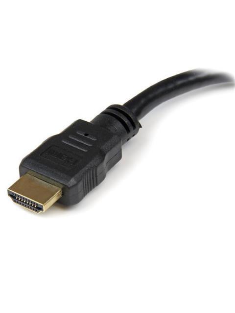 STARTECH  ADAPTADOR HDMI MACHO - DVI-D HEMBRA 20CM NEGRO - Imagen 4
