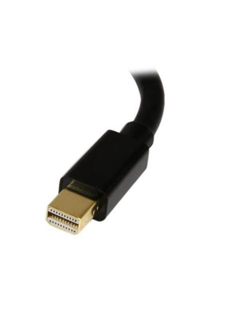 STARTECH ADAPTADOR MINI DISPLAYPORT 1.1 MACHO - DISPLAYPORT HEMBRA 20CM NEGRO - Imagen 3