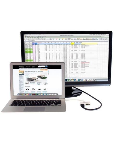 STARTECH ADAPTADOR MINI DISPLAYPORT 1.2 - HDMI-VGA 1080P BLANCO - Imagen 5