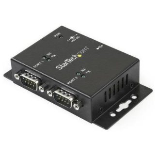 STARTECH  ADAPTADOR SERIAL MACHO - USB-B HEMBRA NEGRO