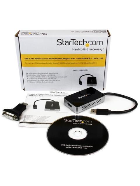 STARTECH  ADAPTADOR USB 3.0 - HDMI ALAMBRICO 5 GBIT-S NEGRO - Imagen 6