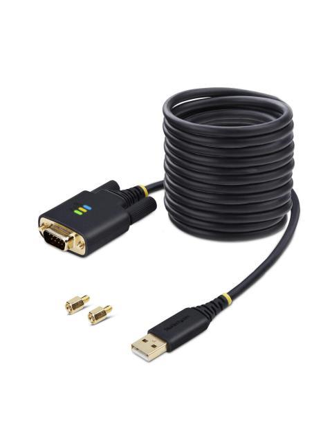 STARTECH ADAPTADOR USB A MACHO - DB9 RS232 MACHO 3 METROS NEGRO - Imagen 9