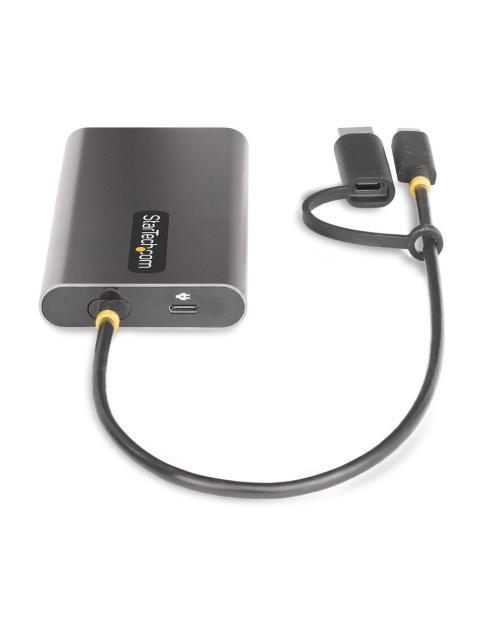STARTECH  ADAPTADOR USB-C 3 MACHO - 2X HDMI HEMBRA GRIS - Imagen 4