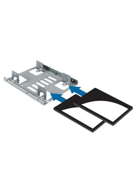 STARTECH  BRACKET ADAPTADOR BANDEJA DE MONTAJE 2 UNIDADES DE DISCO DURO DE 2.5 A 3.5 - Imagen 5