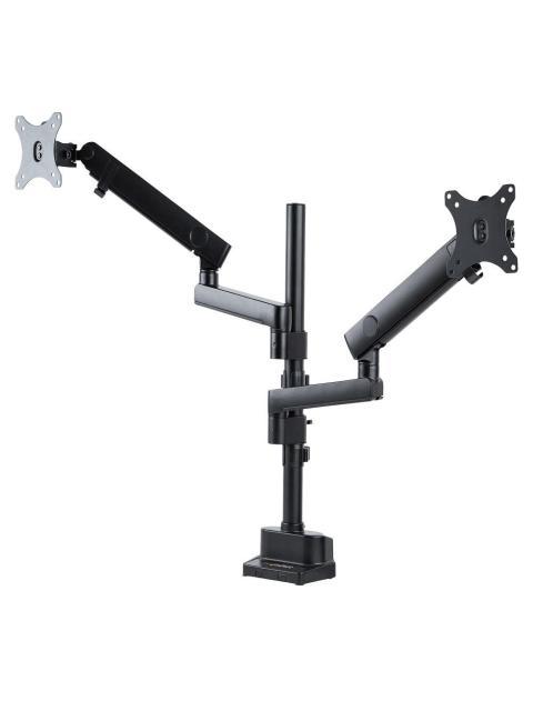 STARTECH  BRAZO DE ESCRITORIO PARA 2 MONITORES 32 HASTA 16KG NEGRO