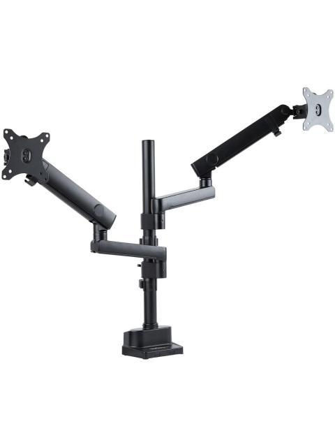STARTECH  BRAZO DE ESCRITORIO PARA 2 MONITORES 32 HASTA 16KG NEGRO - Imagen 4