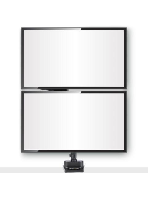 STARTECH  BRAZO DE ESCRITORIO PARA 2 MONITORES 32 HASTA 16KG NEGRO - Imagen 7