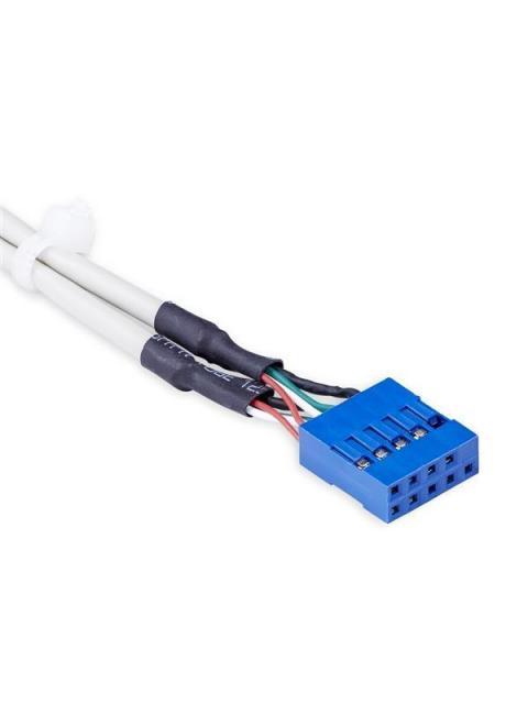 STARTECH CABEZAL BRACKET 4X USB 2.0 CON CONEXION A PLACA BASE 2X IDC10 - Imagen 4