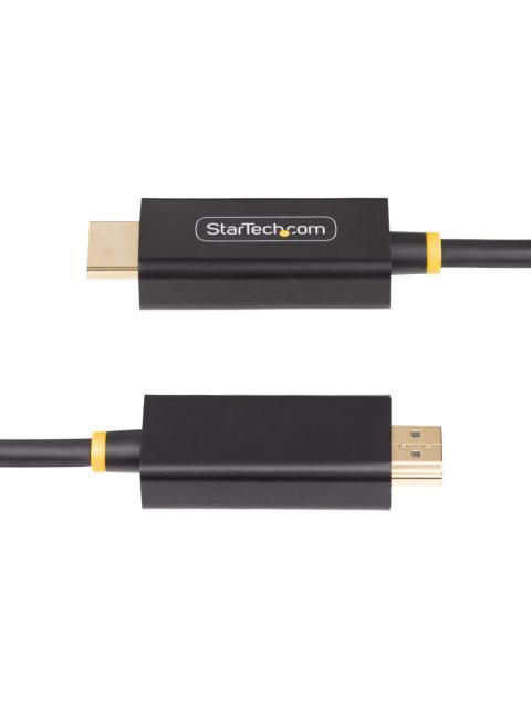 STARTECH CABLE ADAPTADOR DE VIDEO DISPLAYPORT MACHO - HDMI MACHO 4K 2 METROS NEGRO - Imagen 5
