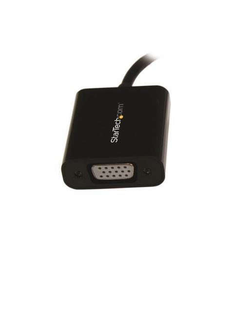 STARTECH CABLE ADAPTADOR DE VIDEO MINI DISPLAYPORT - VGA 10CM NEGRO - Imagen 2