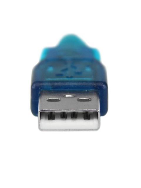 STARTECH CABLE ADAPTADOR USB 2.0 A MACHO - RS-232 DE 1 PUERTO SERIAL DB9 MACHO 43CM AZUL-PLATA - Imagen 6