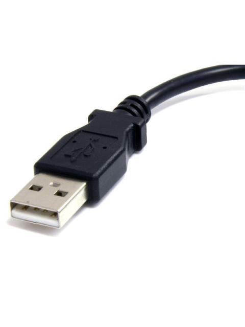 STARTECH CABLE ADAPTADOR USB A MACHO - MICRO USB B MACHO PARA TELEFONO CELULAR 15CM NEGRO - Imagen 4