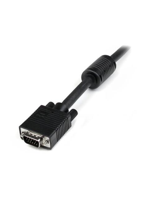 STARTECH  CABLE COAXIAL DE VIDEO VGA PARA PANTALLA DE ALTA RESOLUCION 2X VGA (D-SUB) MACHO 3 METROS NEGRO - Imagen 4