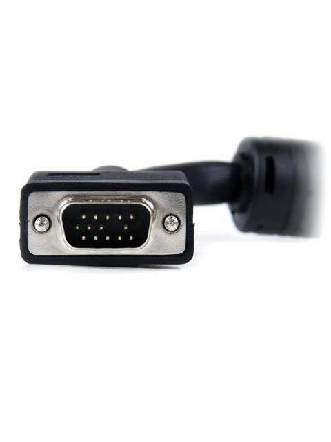 STARTECH  CABLE COAXIAL DE VIDEO VGA PARA PANTALLA DE ALTA RESOLUCION 2X VGA (D-SUB) MACHO 3 METROS NEGRO - Imagen 5