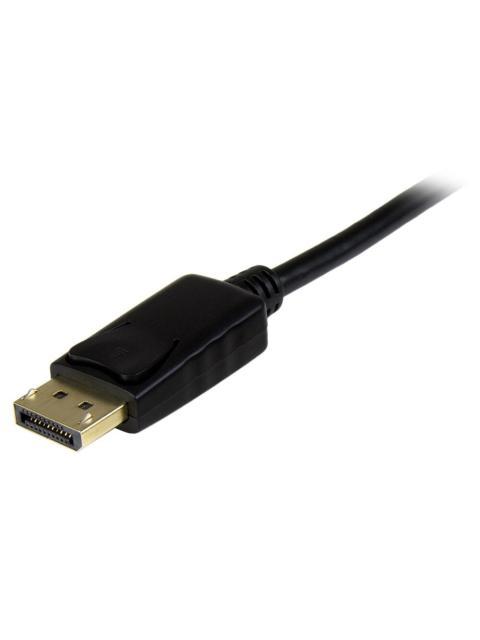 STARTECH  CABLE DISPLAYPORT 1.2 MACHO - HDMI MACHO 4K 30HZ 2 METROS NEGRO - Imagen 4