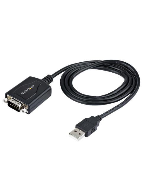 STARTECH  CABLE DB-9 MACHO - USB A 2.0 MACHO 90CM NEGRO - Imagen 4