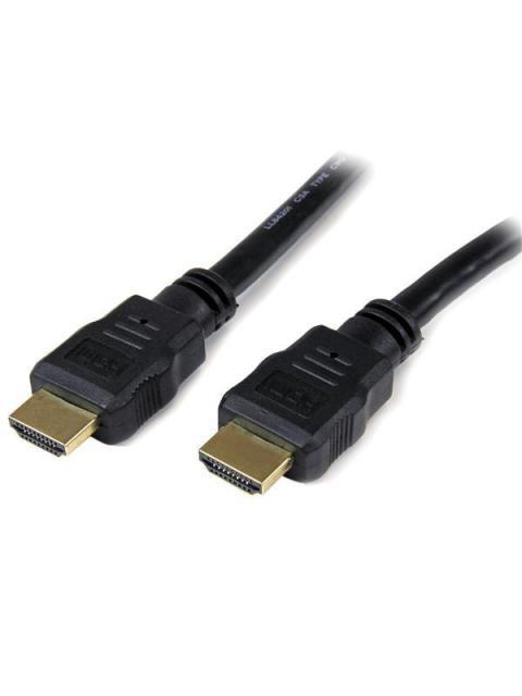 STARTECH CABLE DE ALTA VELOCIDAD HDMI 1.4 MACHO - HDMI 1.4 MACHO 4K 30 HZ 50CM NEGRO