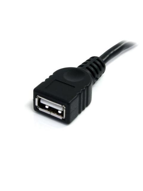 STARTECH CABLE DE EXTENSION USB 2.0 A MACHO - USB A HEMBRA 3 METROS NEGRO - Imagen 3