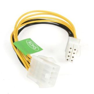 STARTECH  CABLE DE PODER ATX MACHO - HEMBRA (8-PIN) 20CM