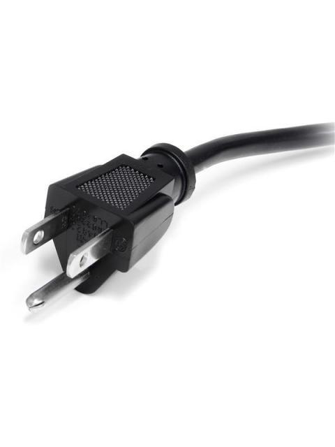 STARTECH CABLE DE PODER C13 COUPLER - NEMA 5-15P 6.1 METROS NEGRO - Imagen 4